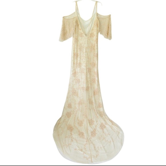 Theia Wedding Dress Size 12 - Picture 6 of 14